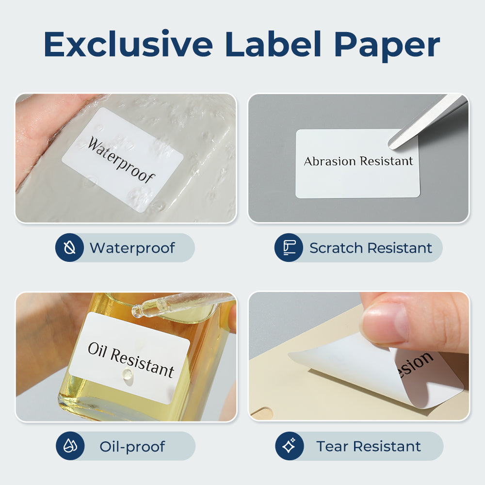 Niimbot - B1 / B21 / B3S - 40x30mm-230 Thermal Labels - White