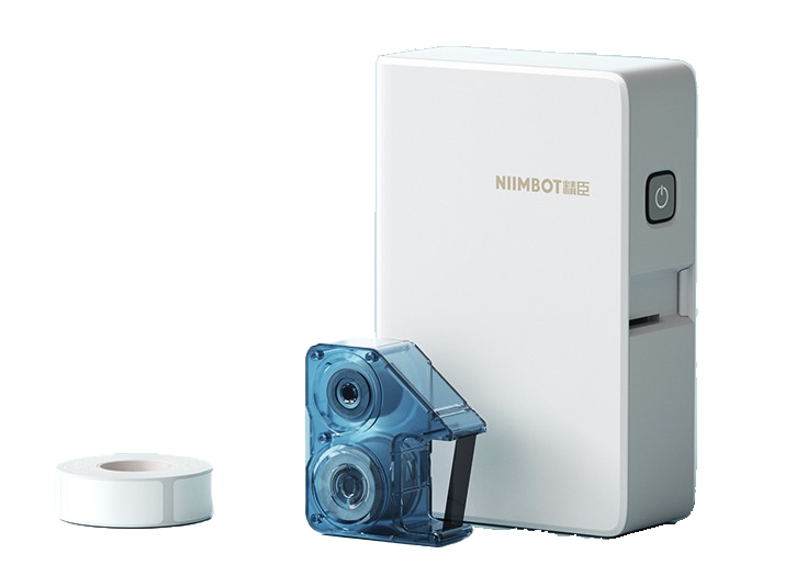 Niimbot - B18 - Bluetooth Thermal Transfer Label Printer, Label & Ribbon