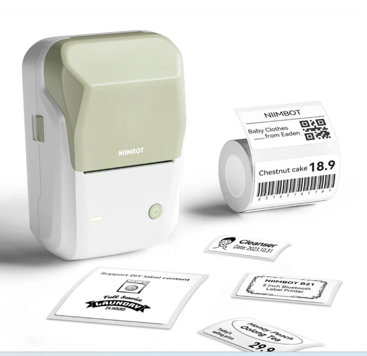 Niimbot - B1 - Smart label printer -1 Label Roll included