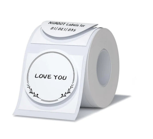 Niimbot - B1 /B21 / B3S - 50x50mm - 150 Thermal Labels - White