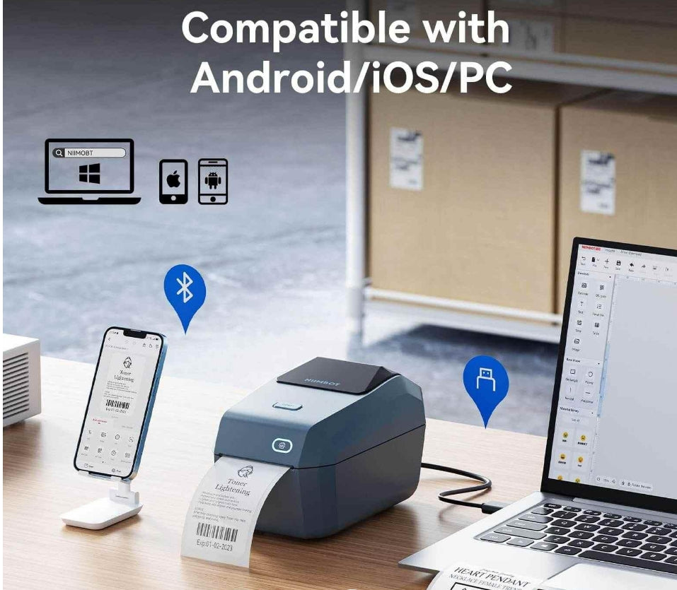 NIIMBOT - K3 - Smart Label Printer for Office/Business